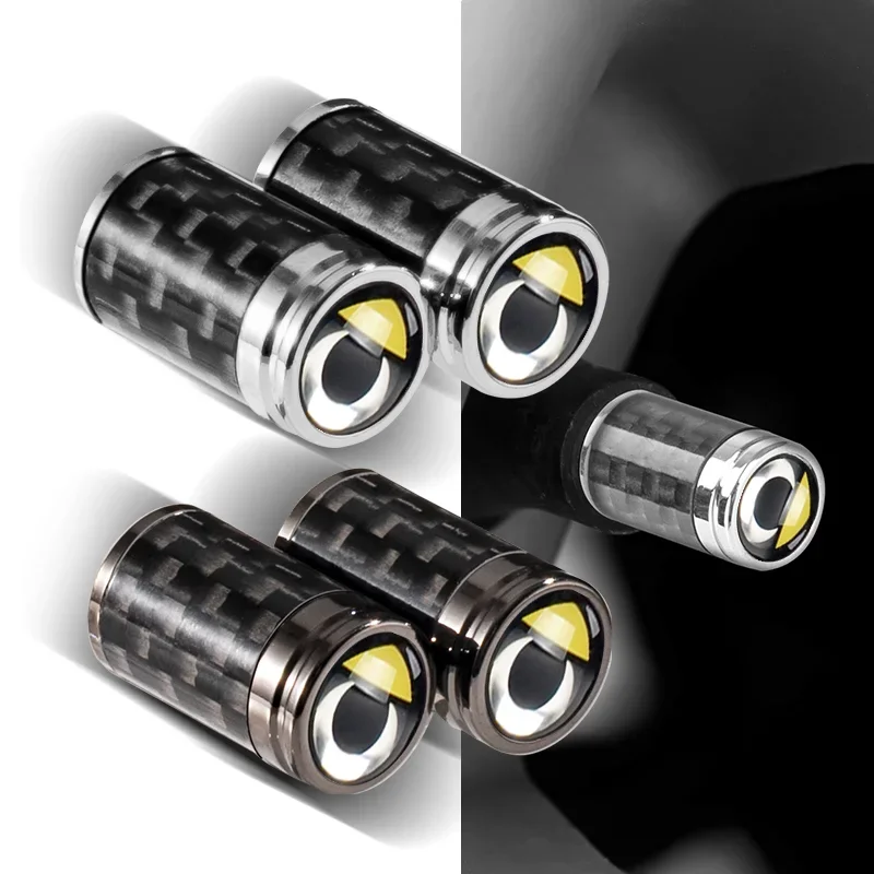 Стайлинг автомобиля, крышка клапана для колес из углеродного волокна, авто штоки, колпачки, украшение для Smart Fortwo Forfour Fortwo 450, Forspeed Forstars