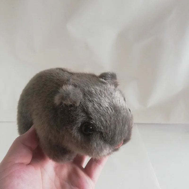 

About 18cm Plush Toy Gray Mouse Hamster Soft Doll Baby Toy Boys And Girls Toys Birthday Xmas Gift h1299