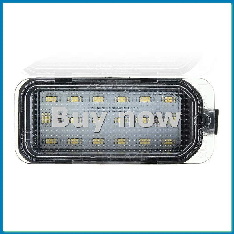 2Pcs Car LED Number License Plate Light for FOCUS II FIESTA VII MONDEO IV 2008-2019-ABHG