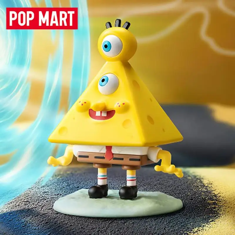 POP MART Spongebob That Doesn't Make Sense Series Trendy Blind Box Toys Mystery Box Mistery Action Figure Surprise Cute Model