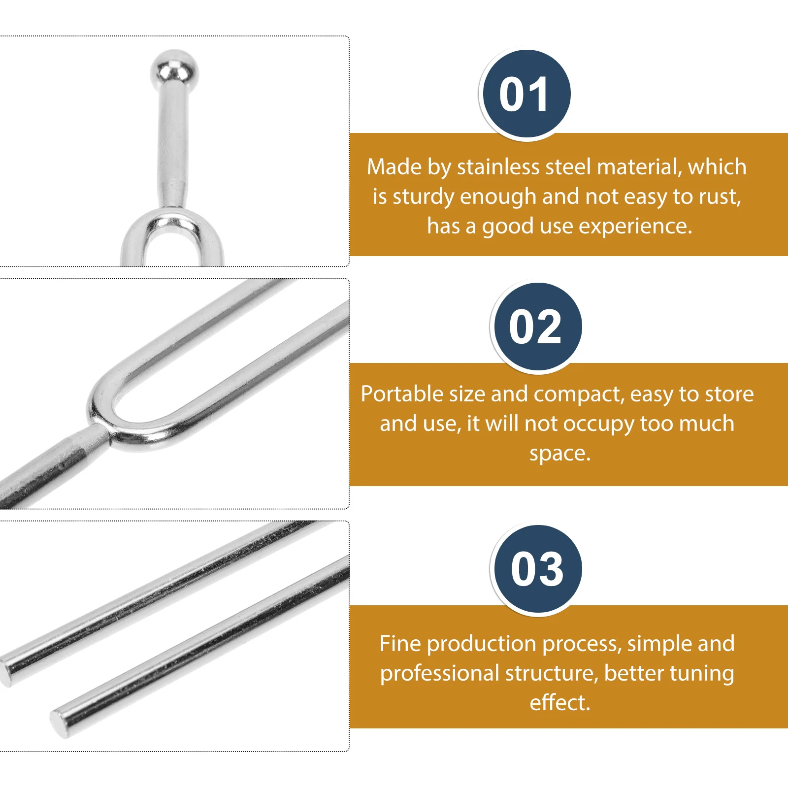 

A Tuning Fork Tunning Musical Instrument Viola Forks Instruments Stainless Steel Guitar Violin Fine-tuning
