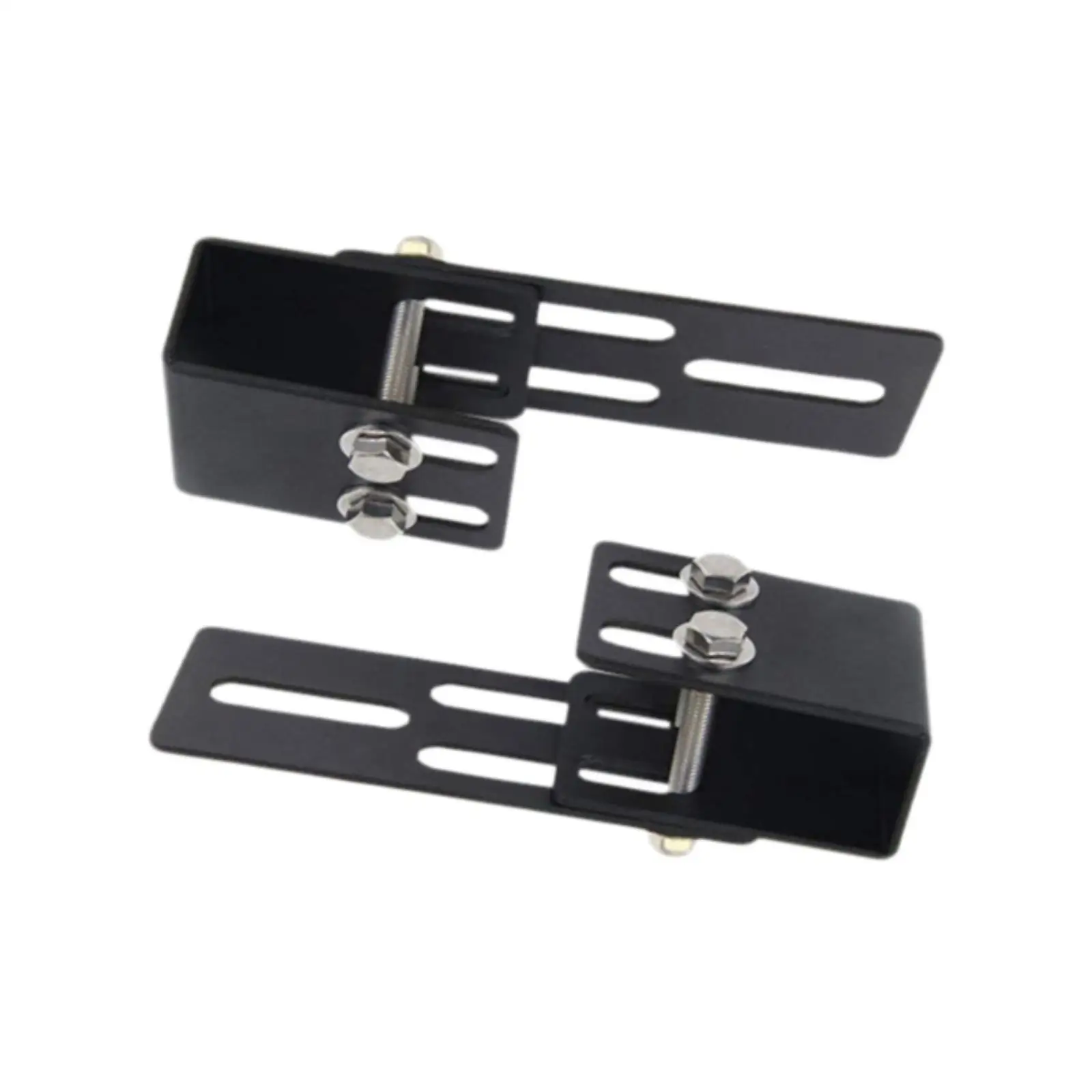 

2Pcs Light Bar Mounting Brackets Car Luggage Roof Rack Car Easy Installation