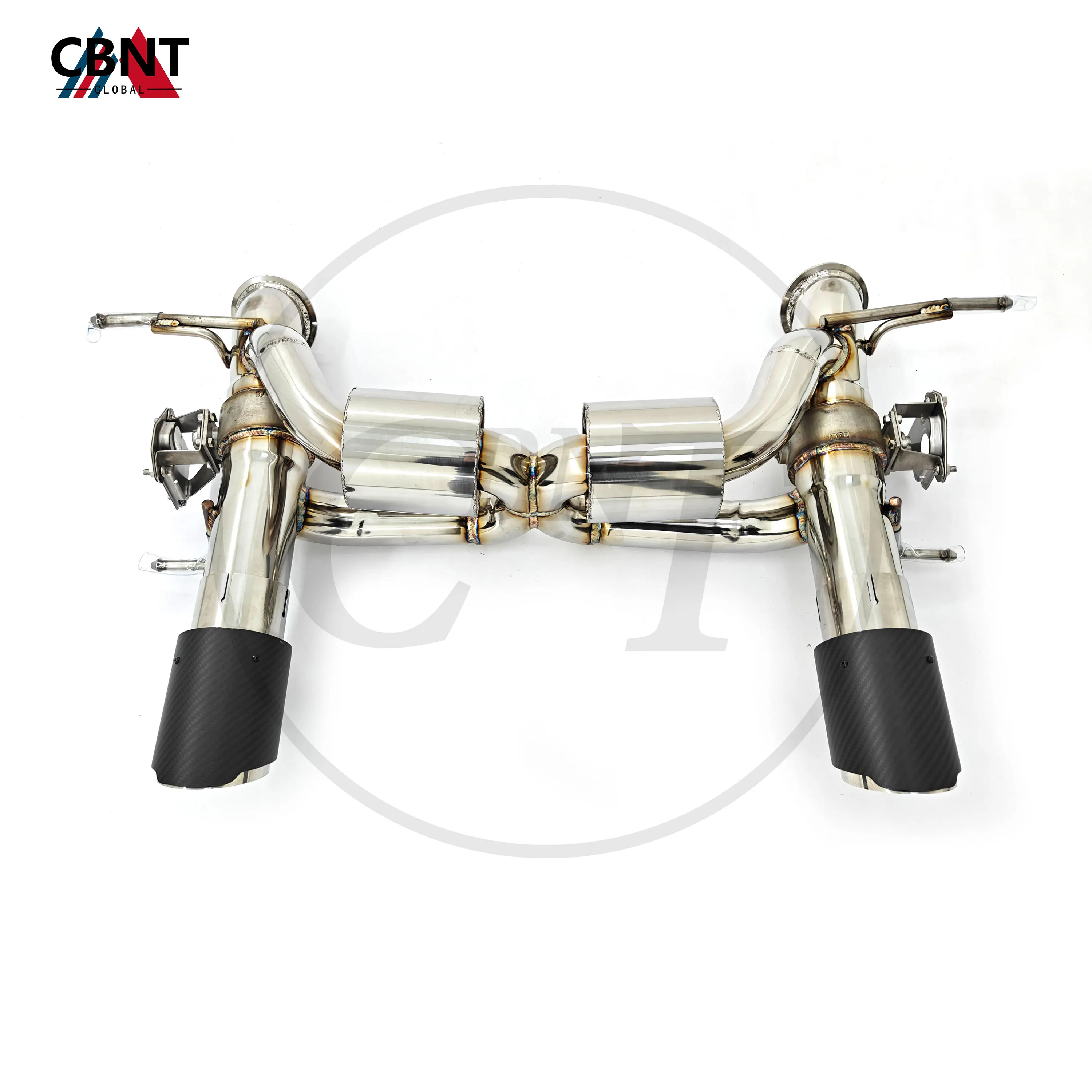 

CBNT Exhaust Pipe Axleback for Maserati MC20 3.0TT V6 2020-2024 SS304 Quality Valved Muffler Valvetronic Tuning Exhaust Systems