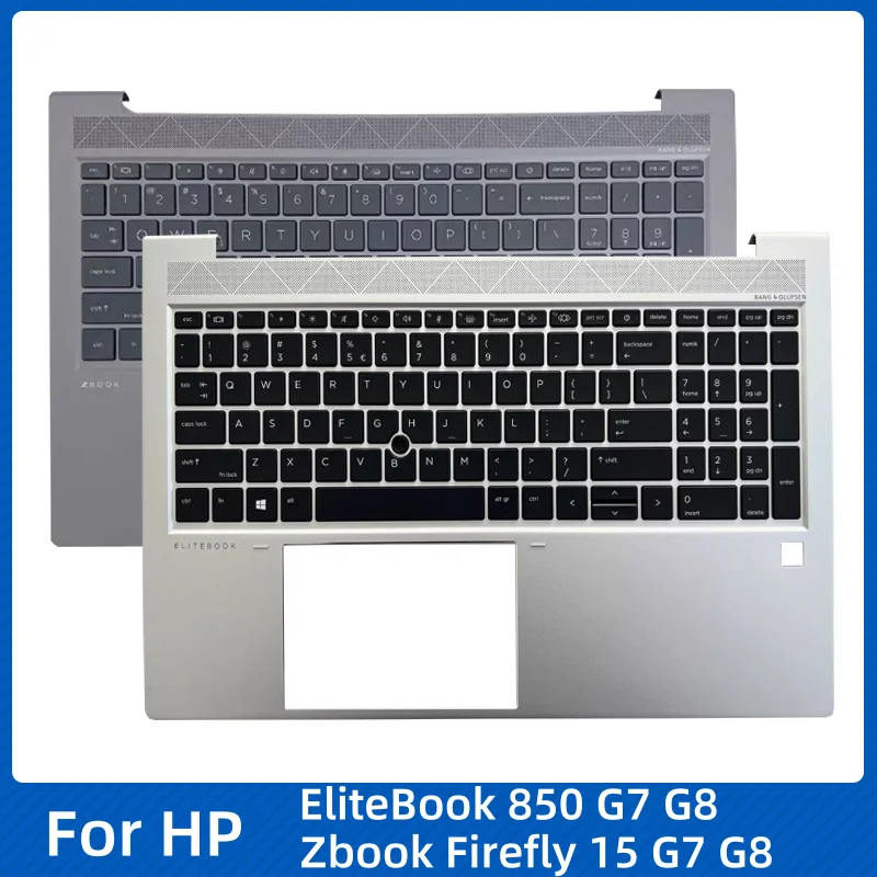 

New Original US Backlight Keyboard For HP EliteBook 850 G7 G8 Zbook Firefly 15 G7 G8 Laptop Palmrest Case Upper Cover M07492-001