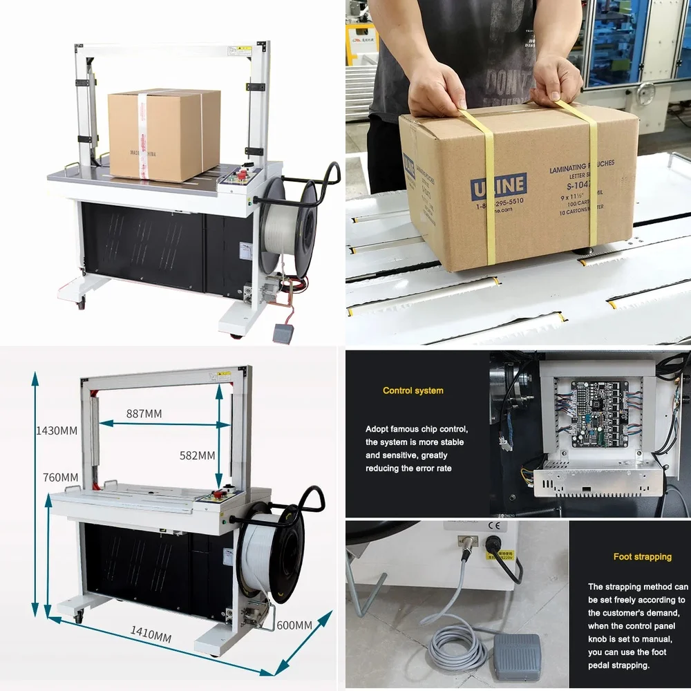 

(2026) Product Strapping Machine/strapping Banding Bundling Machine