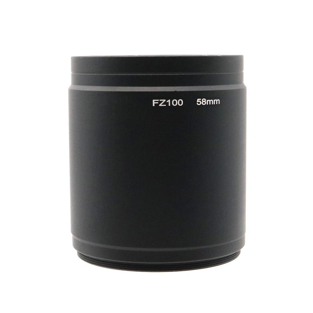LinGo FZ100 Lens Adapter Tubus 58mm For Panasonic Filter Tube Zoom Lense For Panasonic FZ40 FZ45 FZ47 FZ48 FZ60 FZ100 FZ150