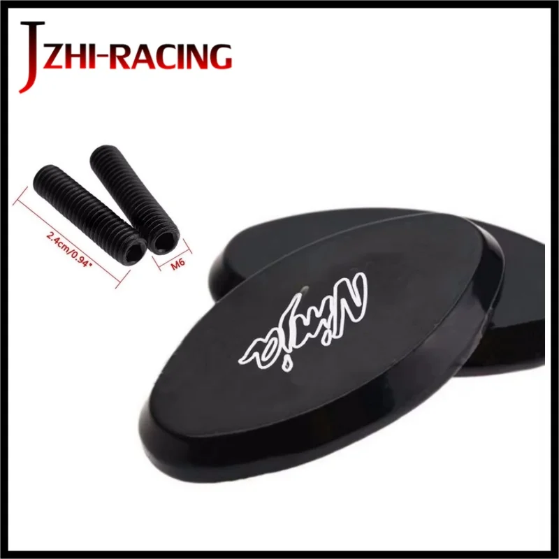 

FOR Kawasaki ZX-636 ZX-6R ZX-6RR 2005-2008 / ZX-10R 2004-2010 Motorcycle Accessories CNC Mirror Base Plates.