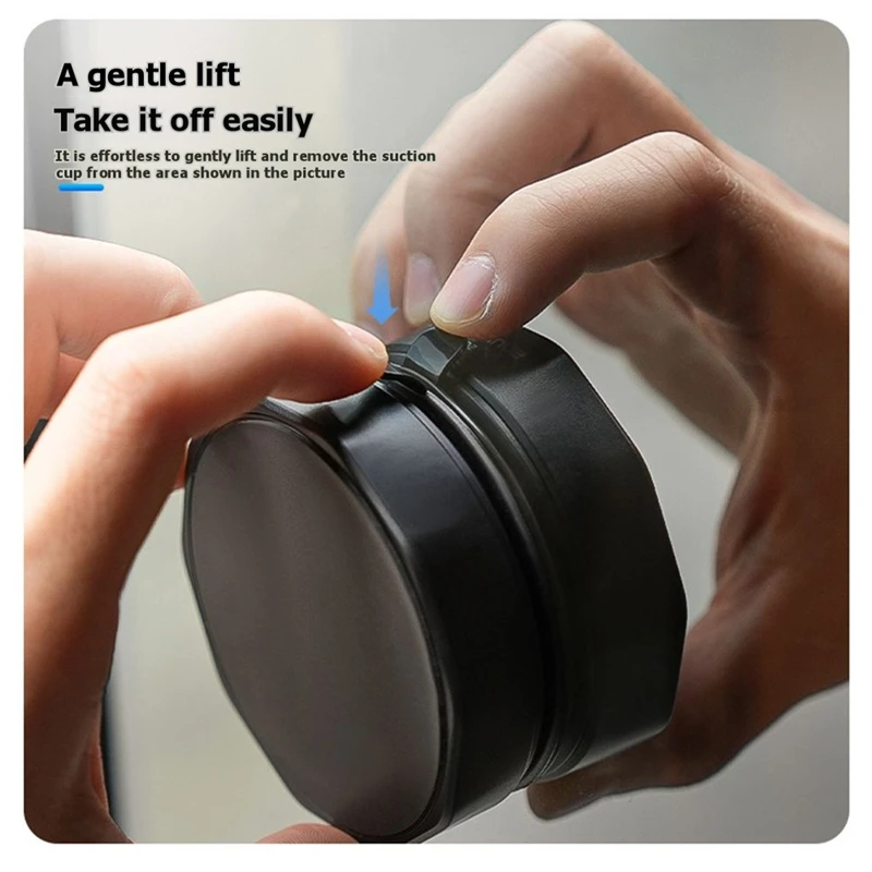 Super Sale Thickened Spin-Formed Suction Cup Manual Twist-Lock Mount with Base