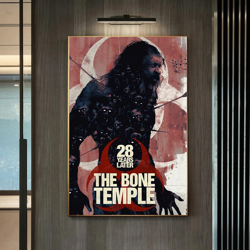Latest Horror Movies 28 Years Later The Bone Temple Poster Prints Canvas Painting 28 Years Wall Art Pictures Home Room Decor