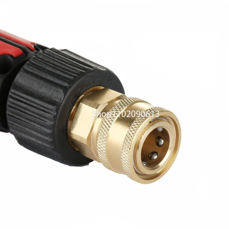 High Pressure Washer Copper Connector Adapter M22 Male 1/4\