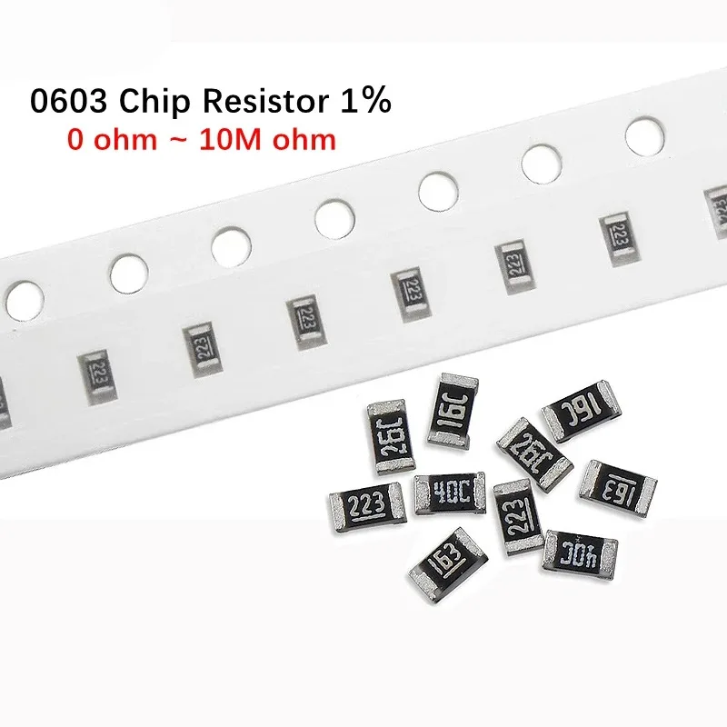 100Pcs 0603 Smd Res…