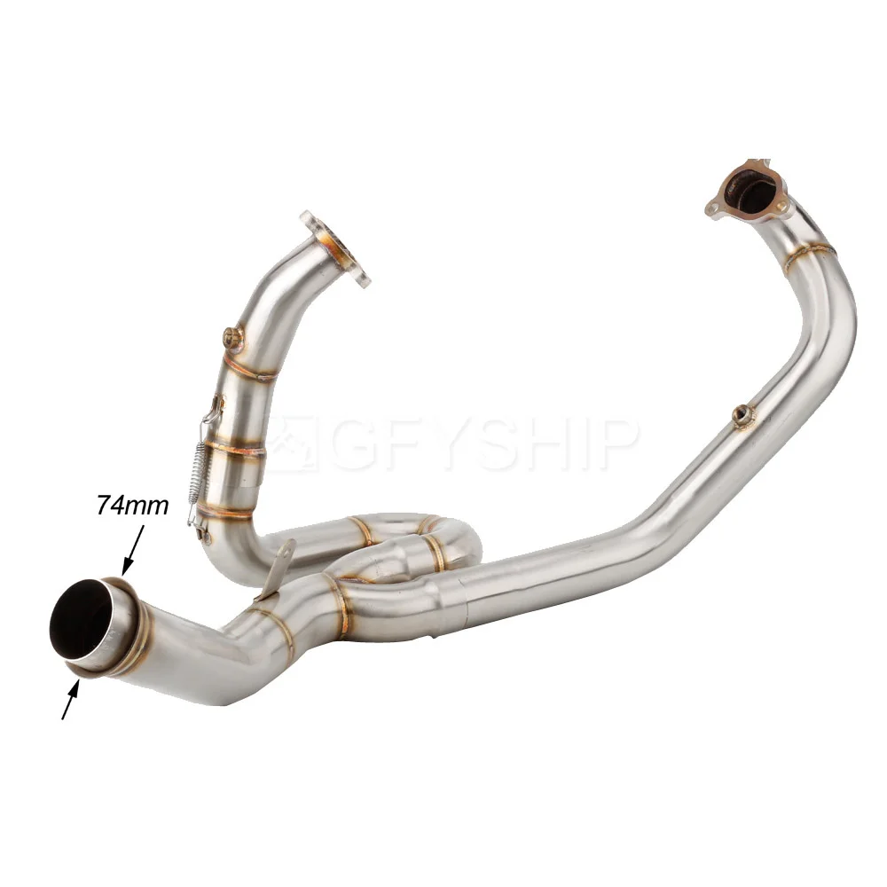 For KTM Adventure 1050 / 1090 / 1190 / 1290 Super Adventure R / S / T Escape Motorcycle Exhaust Header Link Pipe Slip-on