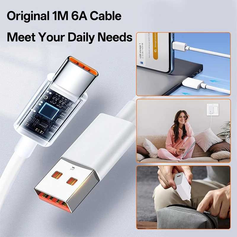 شاحن Xiaomi الأصلي 120 وات محول شحن توربو سريع شحن فائق Xiaomi 11 12 13 14 15 Ultra Redmi Note 11 12 POCO F5 X5 Pro