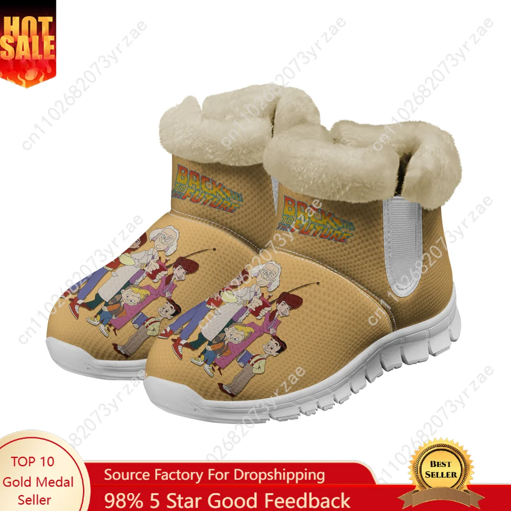 

Back to the Future Warm Boot Men Women Teentager Shoe Outdoor High Quality Personalized Fashion Lightweight Sneaker Custom Shoes