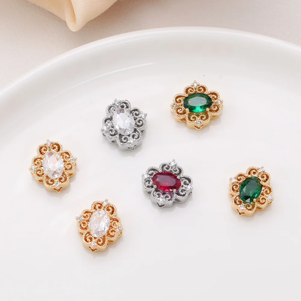 

Cordial Design 20Pcs 12*13MM Jewelry Findings & Components/Copper/Bracelets Accessories/Hand Made/Genuine Gold Plating #195058