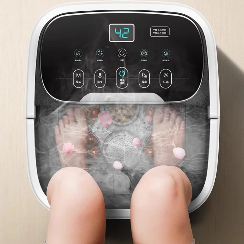 حوض استحمام القدم، حوض استحمام منزلي، درجة حرارة ثابتة، تدليك كهربائي أوتوماتيكي بالكامل، تعقيم الرعاية الصحية العميقة
