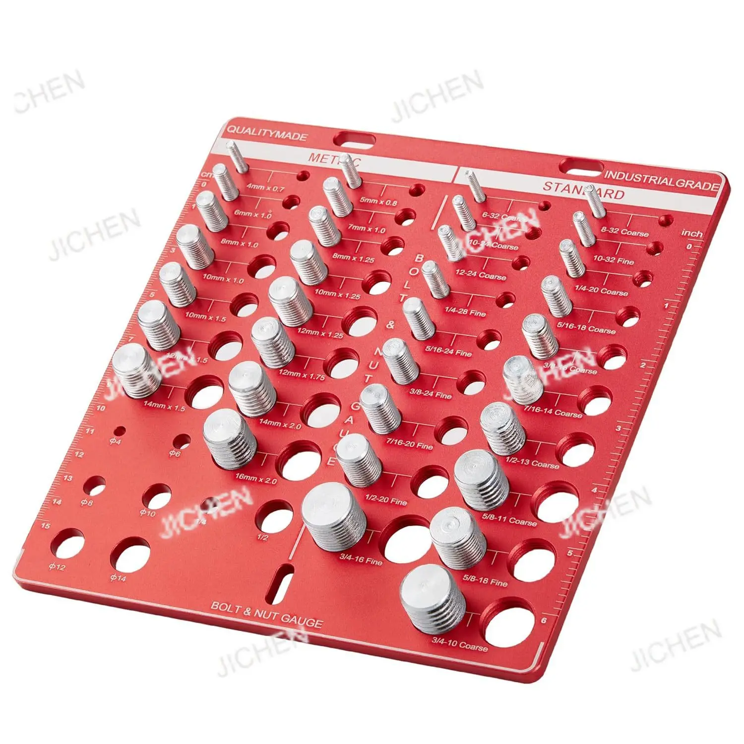 

JC Гайка и болт Перевертка резьбы Винт Измерительный манометр Gongzi Калибр США