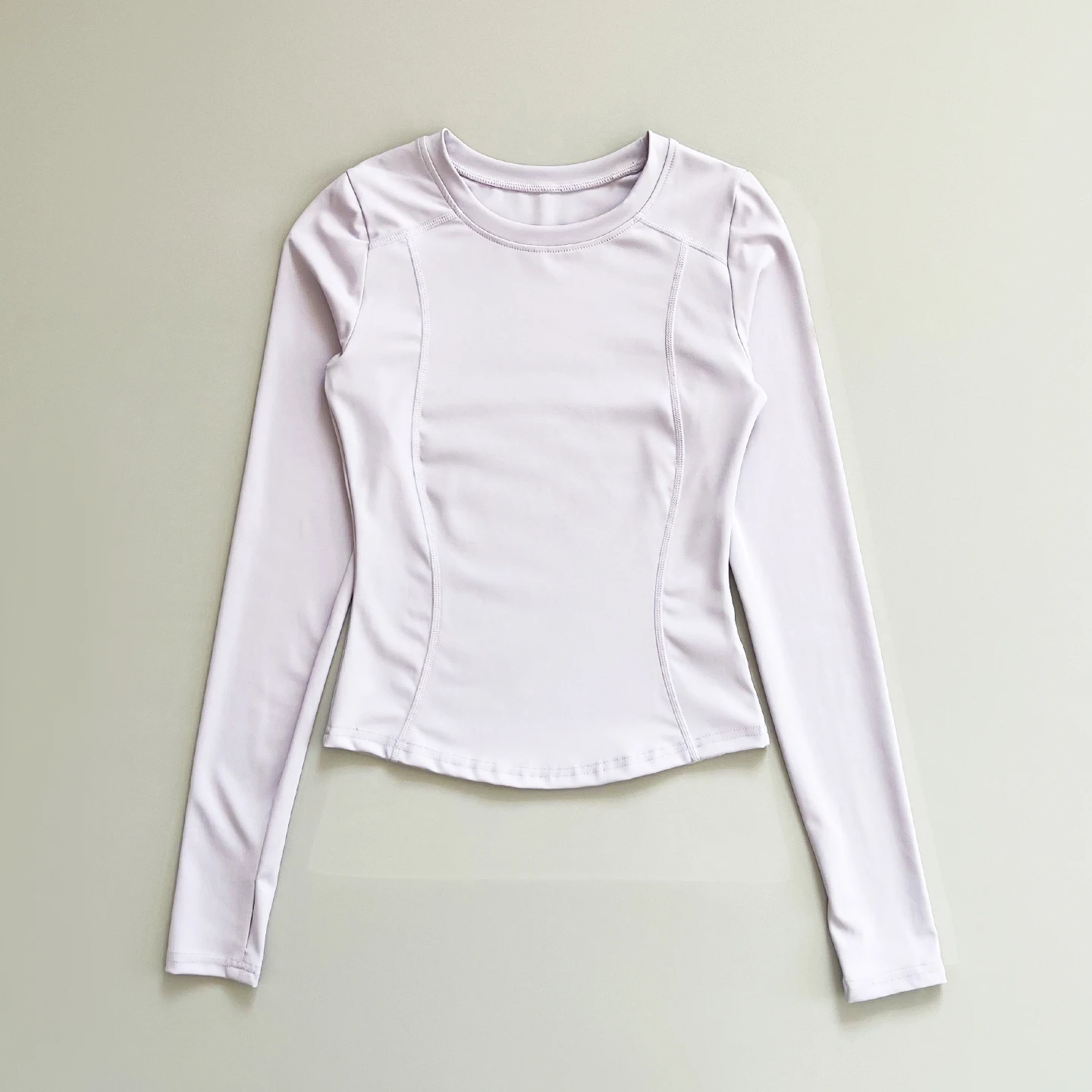 Fitness Sports Top, Running Speed Dry Long Sleeved Women's Slim Fit, Breathable and Elastic Pilates Yoga Training Suit
