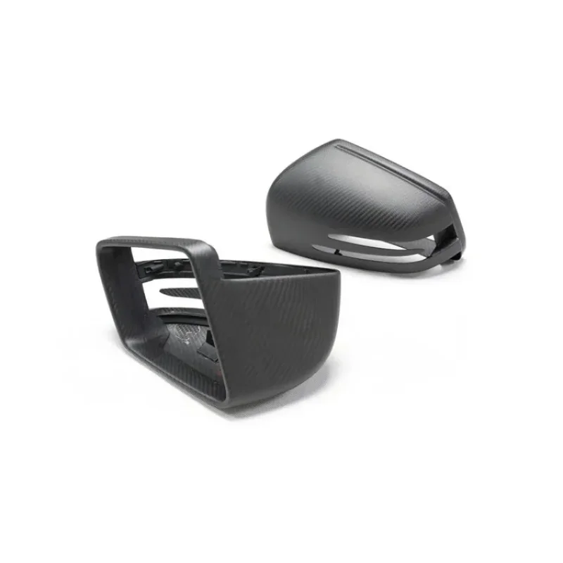 

For Mercedes-Benz A B C E S CLA CLS GLA K-Class W204 Real Dry Carbon Fiber Rearview Mirror Housing Modification Accessories