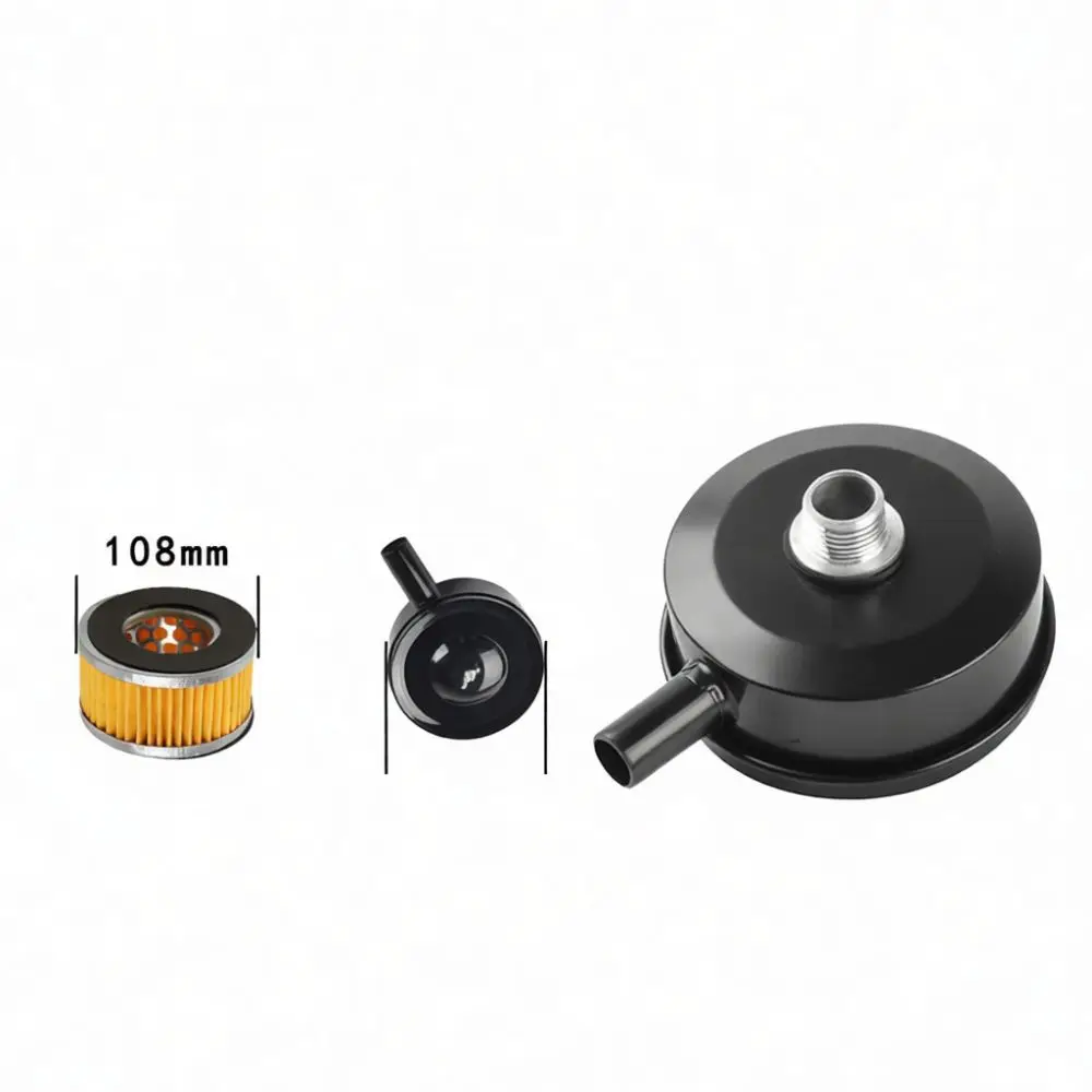 Electric Air Pump Intake Filter Muffler For FanGeng Compressor Cleaning Accessory Noise Reduction Replacement Component