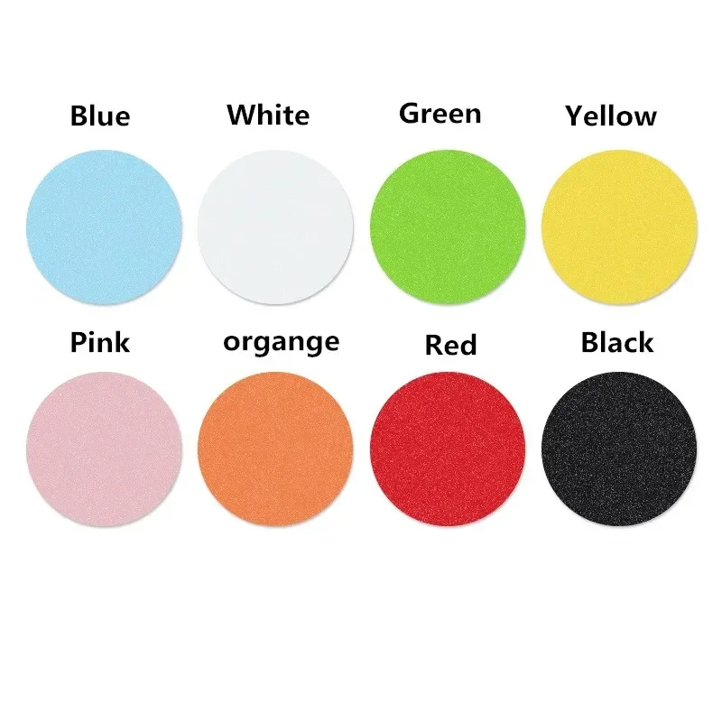 30PCS 30mm Round Magnetic Sticker Fit Glass Cabochon Vision Board Fridge Magnet DIY Refrigerator Magnet Blackboard Sticker