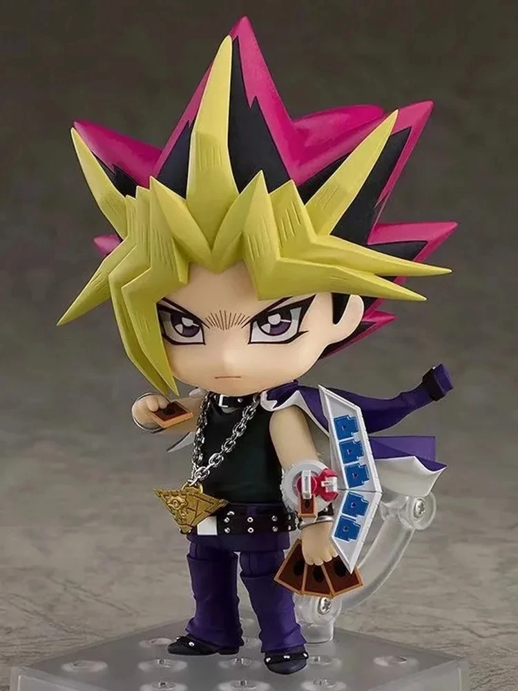 Anime Yu-Gi-Oh! Yami Yugi 1069 Dark Magician Girl 1596 Action Figure Toy Brinquedos Figurine Q Doll