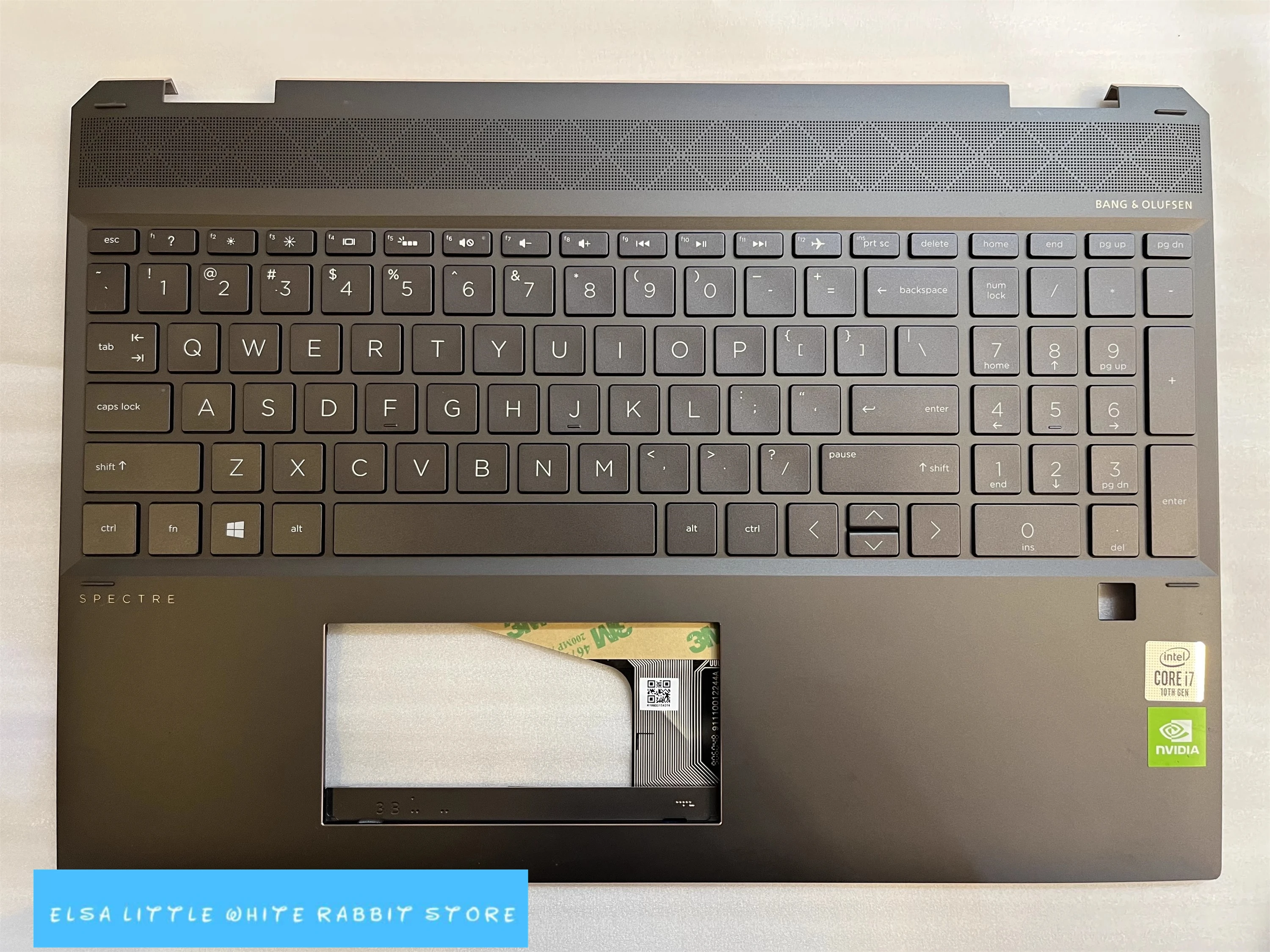 

FOR HP Spectre x360 15-DF 15-Df0011tx5 TPN-Q213 Palmrest with Backlit Keyboard