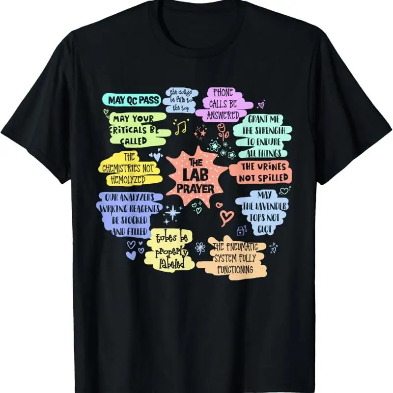 

Футболка The Lab Tech'S Prayer Med Tech Phlebotomy Week 2023.