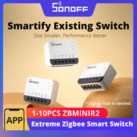 SONOFF ZBMINIR2 Extreme Zigbee Smart Switch 1-10PCS Detach Relay Remote Group Control via eWeLink Support Zigbee 3.0 Gateway