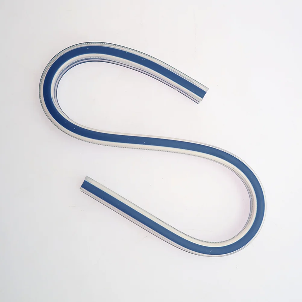 30Cm Dual Sided Ink Groove Curve Ruler Flexible Measuring Tool for Engineering Drafting Construction Sewing Craft