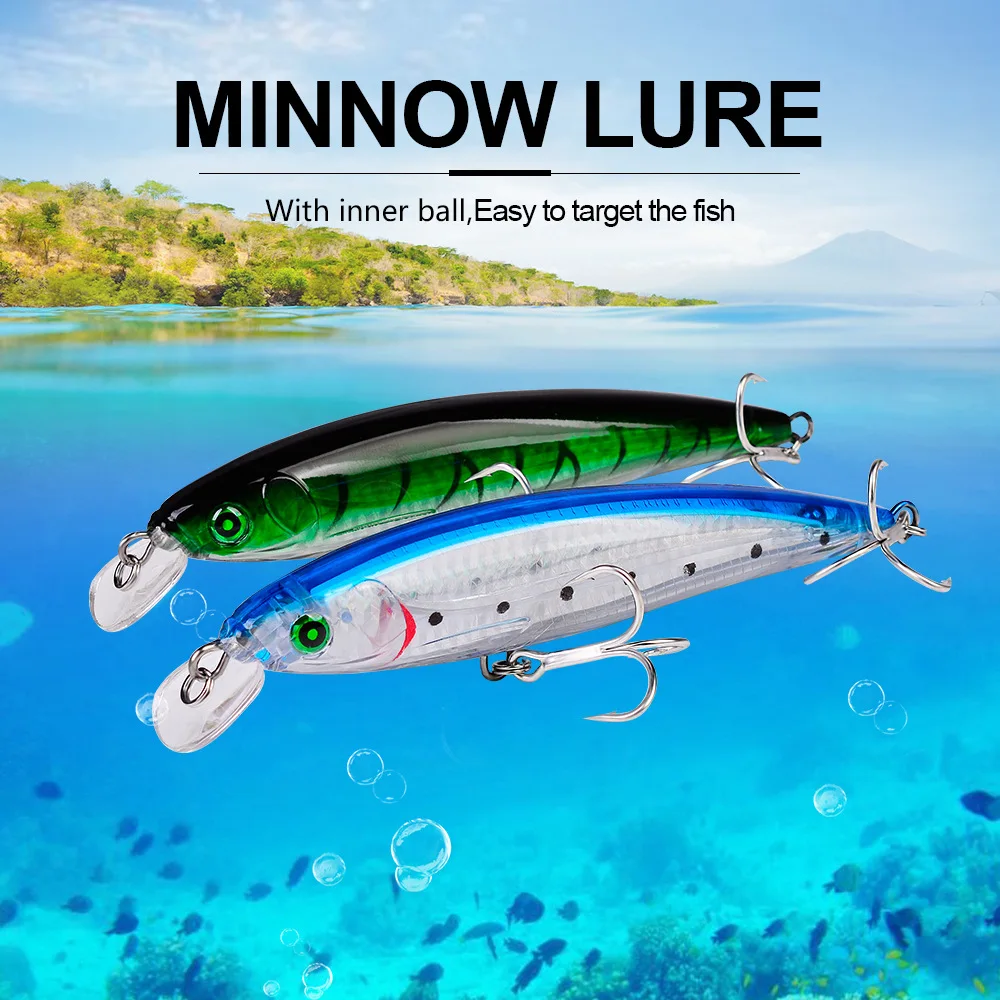 

Sea.YoLo 43G 16CM Predator Fishing Equipment Artificial Hard Bait Wobbler for Perch Offshore Flexible Fishing Lure Minnow Bait