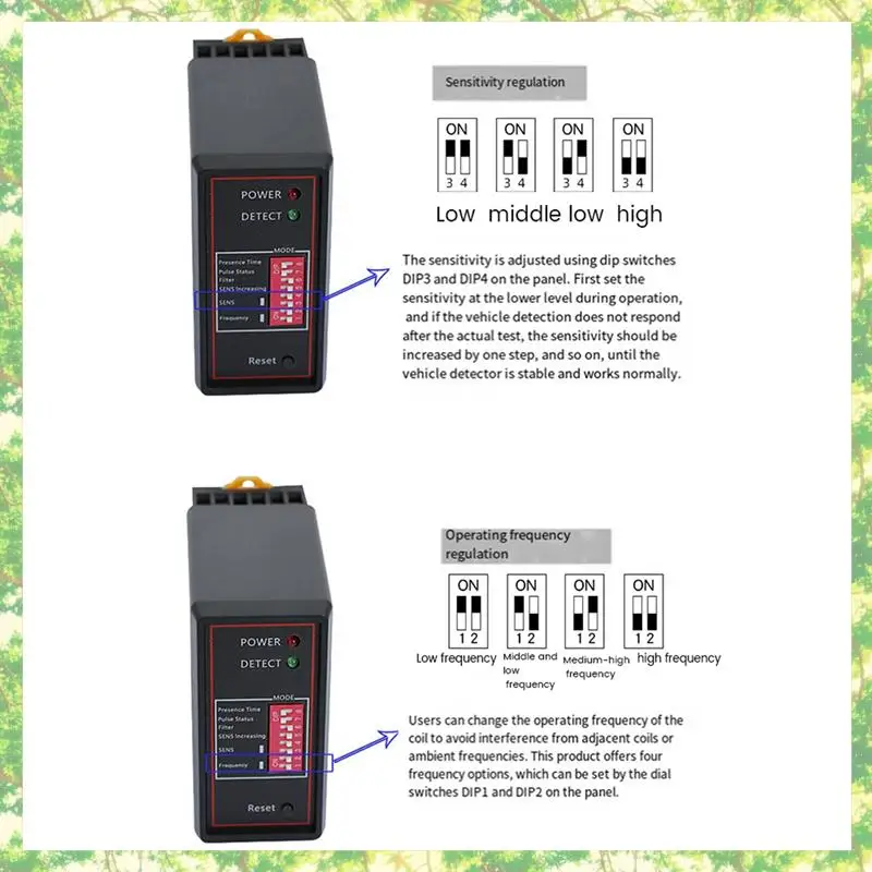 Smart-2X PD132 Single Channel INDUCTIVE Vehicle LOOP Detector สําหรับที่จอดรถเครื่องตรวจจับ LOOP รถเวอร์ชันภาษาอังกฤษ