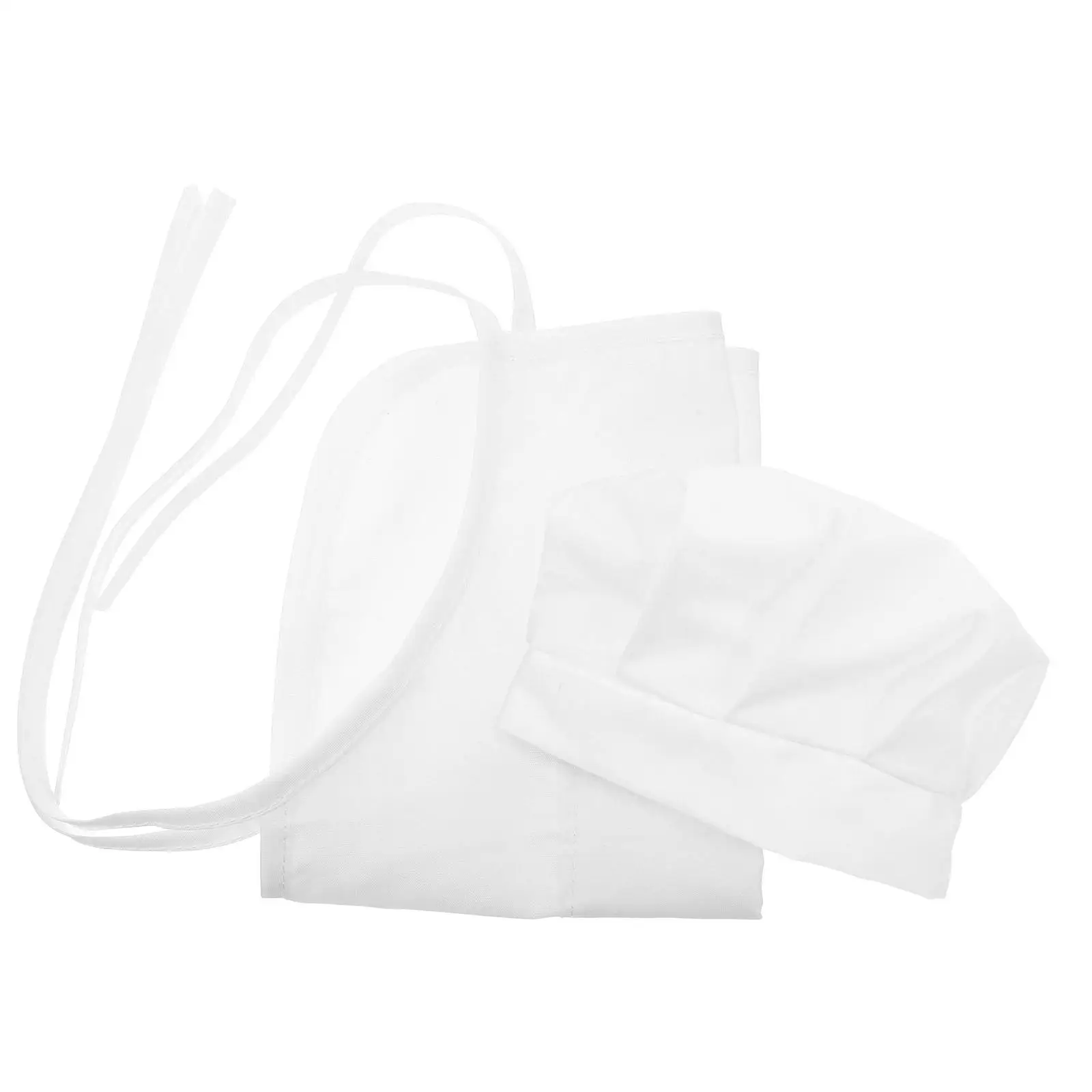 

Chef Hat Set Clothes Newborn Photography Props Toddler Costume Kids Hats Aprons Comfortable Material