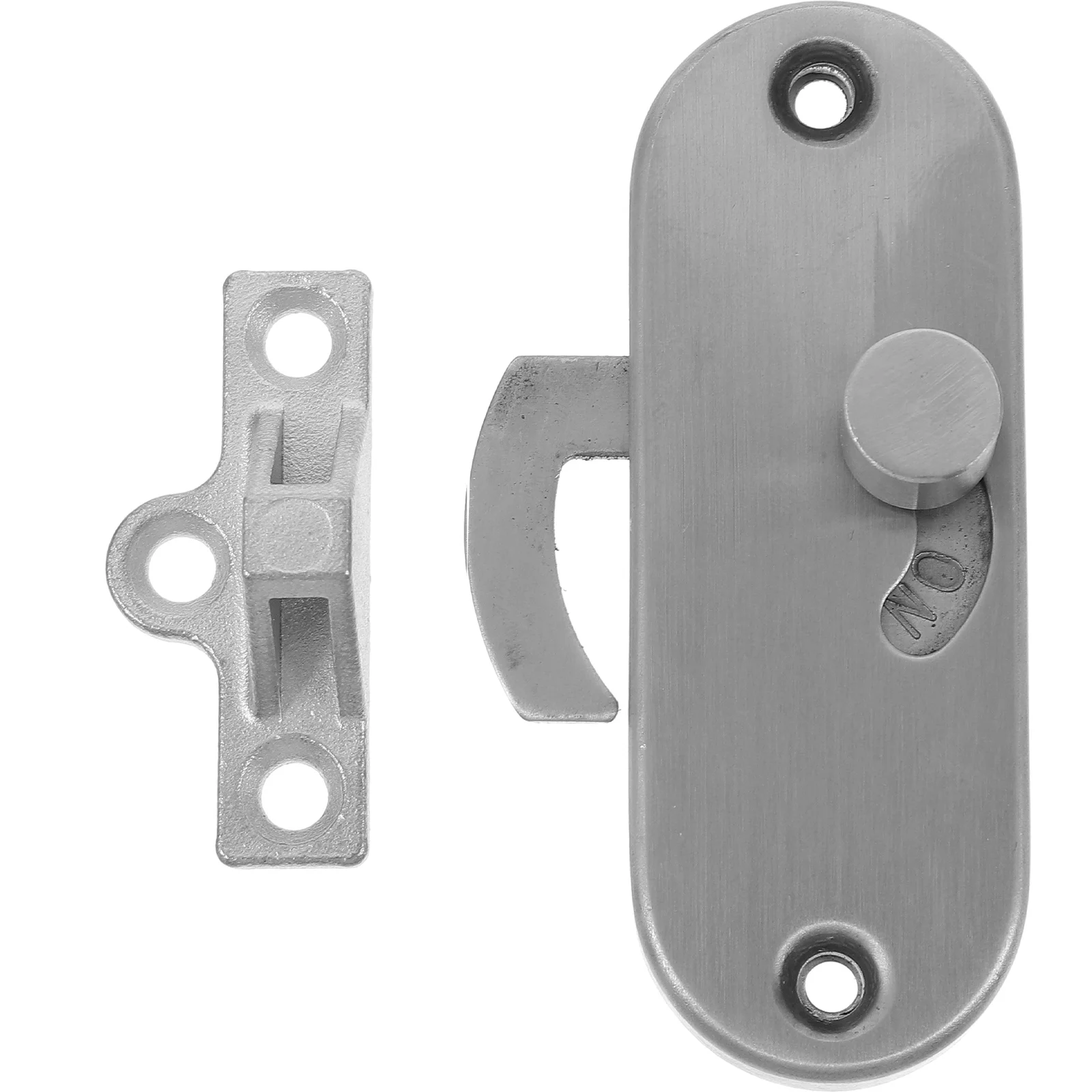 Door Locks Barn for Latch Sliding Deadbolt Gate Hasp Wooden Fence Aluminum Alloy Bathroom Outswing Security Latches 90 Degree