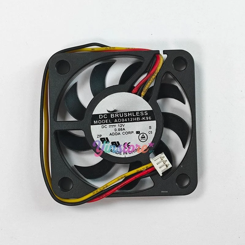 

Y+for New AD0412HB-K96 Вентилятор охлаждения 4006 DC12V 0.08A 4CM 3Pin