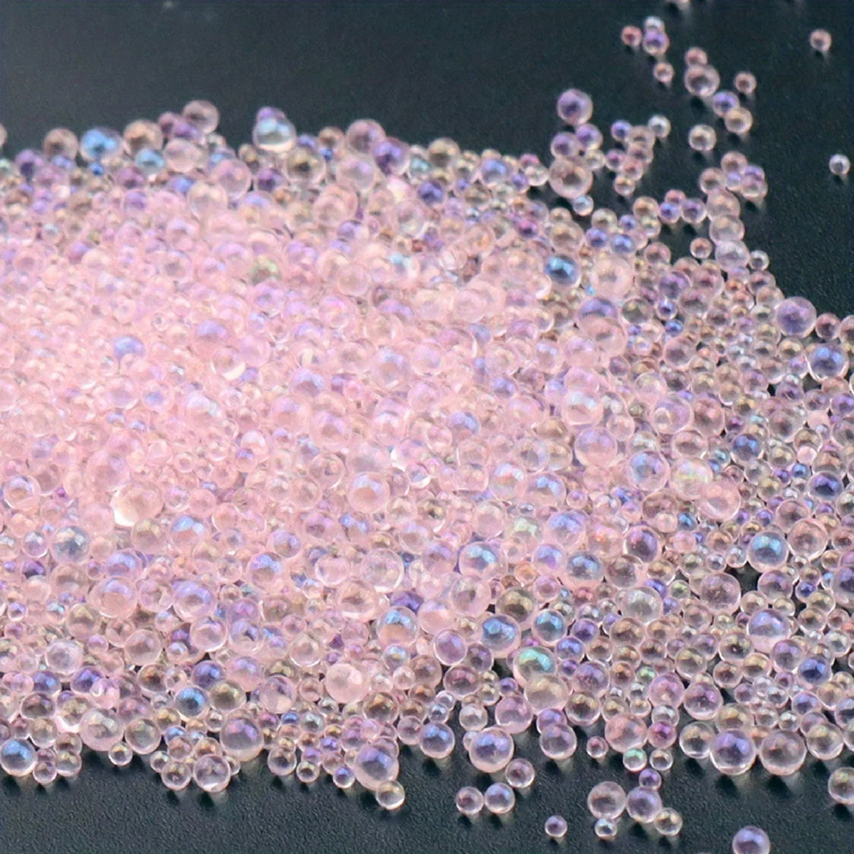 10g Mix1-3mm 3D Glas AB Kristall Nail art Strass Kit Runde Perle Charme Edelsteine Schmuck Diamant mit Werkzeuge Maniküre