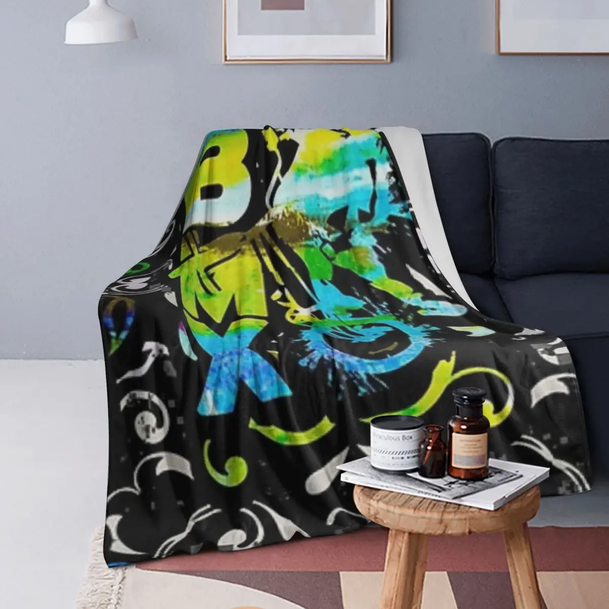 

Bmx Apparel Bmx Freestyle Pattern Blankets Soft Warm Flannel Throw Blanket Cover for Bed Living room Picnic Travel Home Sofa