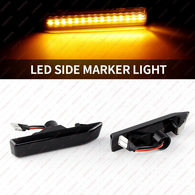 LED ديناميكية متتابعة الجانب ماركر ضوء لسيارات BMW X5 E53 الرياضة فائدة 4-Door 3 Series E36 سيدان 4-Door كوبيه 2-Door للتحويل #4