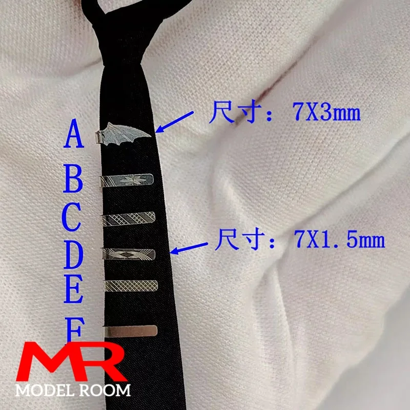 1/6 Bilancia Maschio Femmina Nero Cravatta Clip Vestiti Accessori Modello Misura 12 ''Soldato Action Figure Corpo Bambole