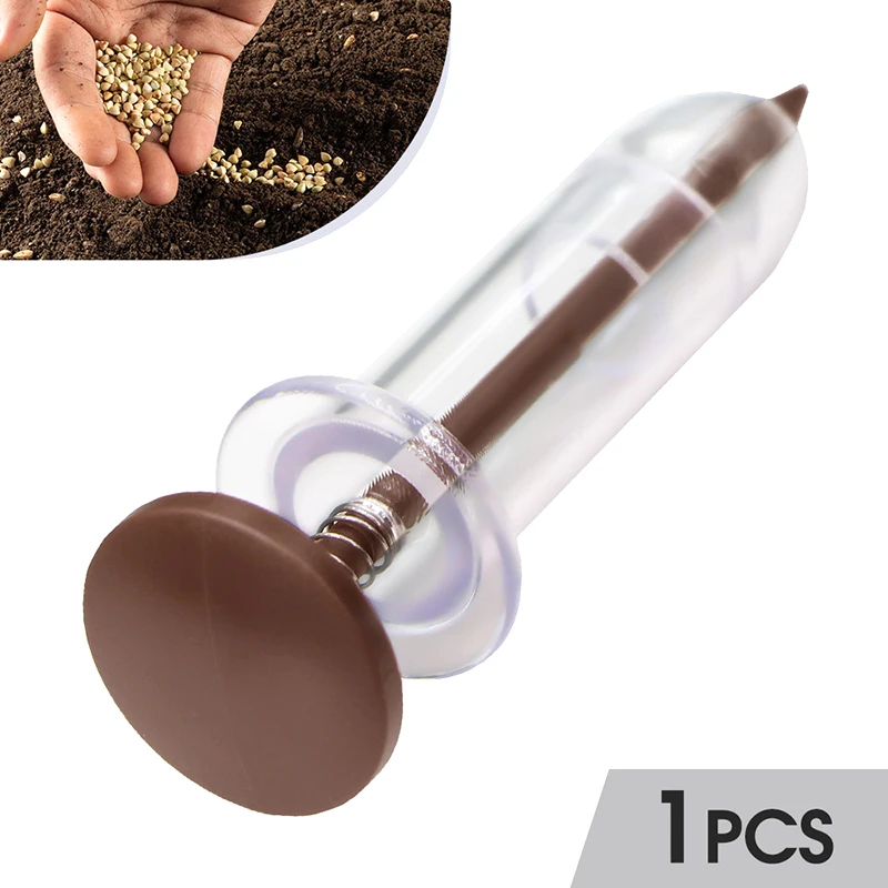 

1pcs Mini Manual Seeder Tool For Garden Planting Flower Pot & Garden Bed Essential Gardening Supplies Handheld Seed Dispenser