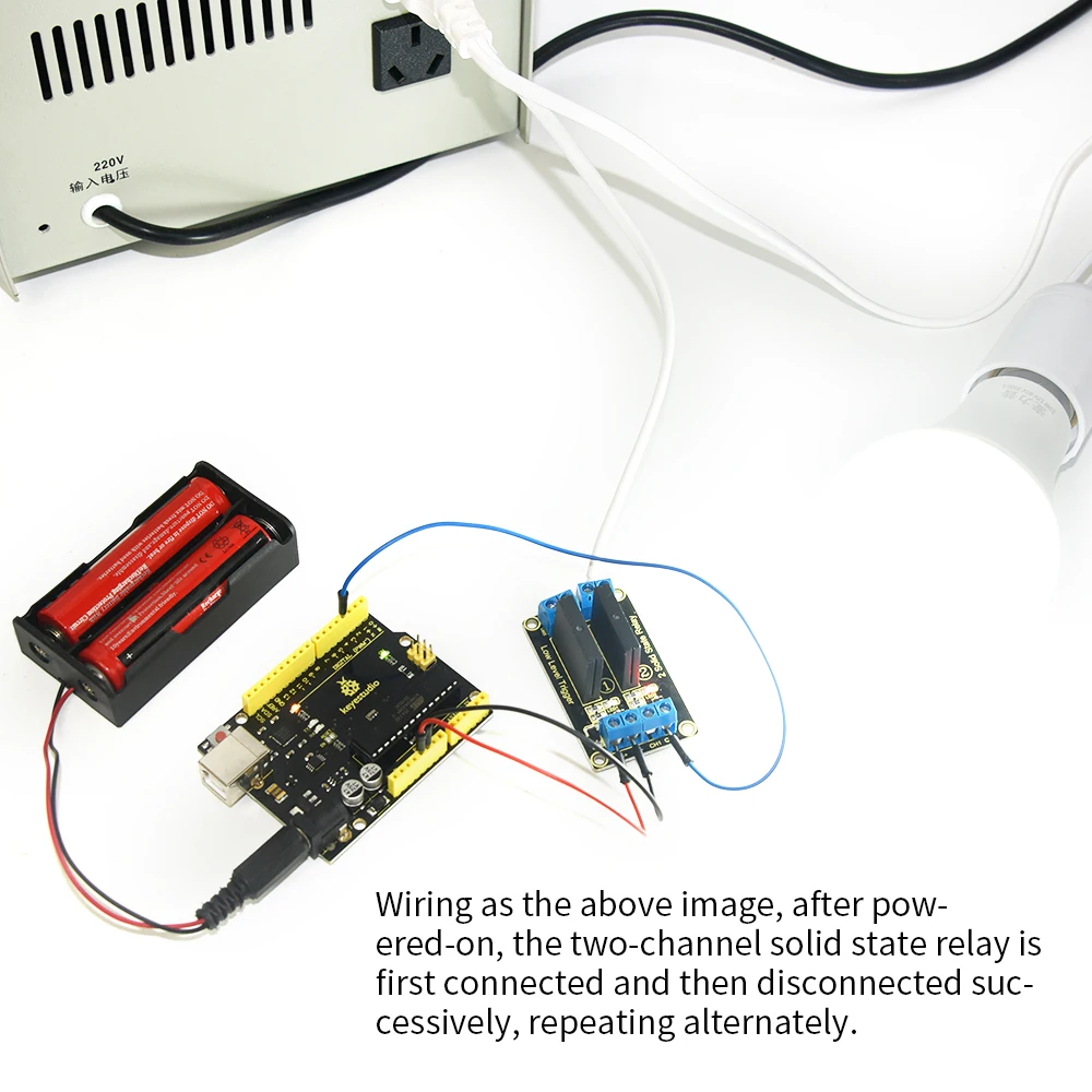 Immagine 3: Modulo relè a stato solido uno/due/quattro/otto canali 5V per Arduino