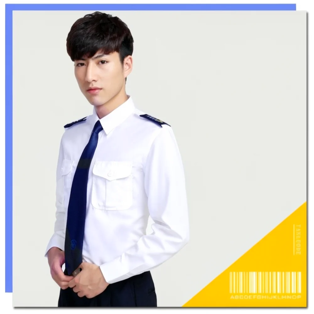 Short Sleeve Security Work Shirt Professional Uniform Breathable Quick Dry For Meisilin Men Property Patrol Apparel