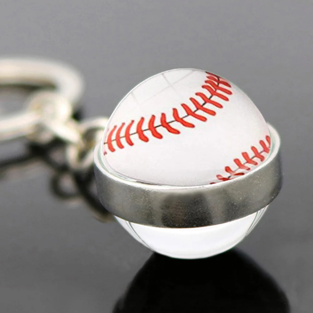 

Mini Basketball Keychains Creative Keyrings Sports Party Favors Lightweight Durable Bag Pendant Resin Material