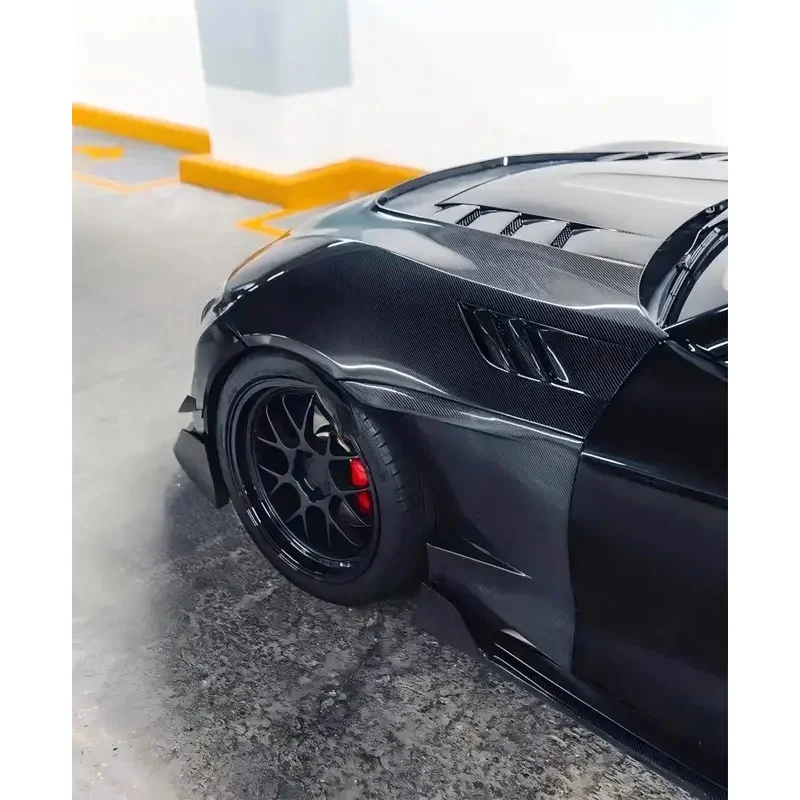 

Premium Real Carbon Fiber Engine Hood Cover A90 A91, Auto Exterior Parts