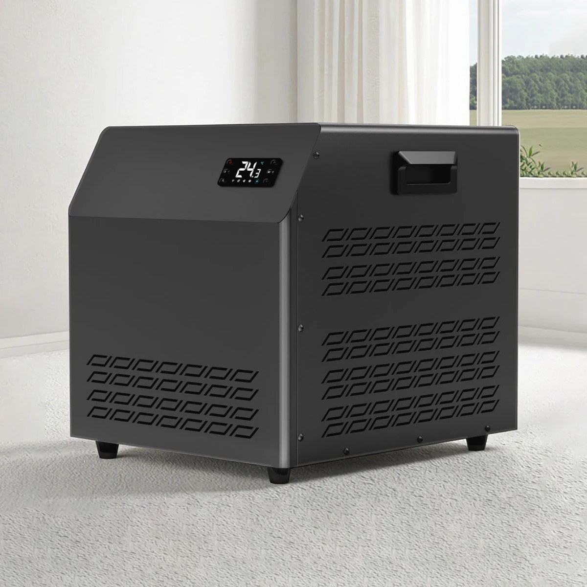 

STLF Customizable 0.5hp Water-Cooled Ice Bath Chiller 220v with Remote Control and Pump Chiller Cooler