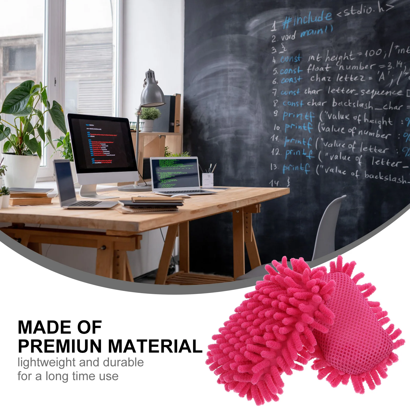 2 pcs Whiteboard Eraser Blackboard Cleaner Premium Lightweight Office School Practical Chalkboard Wiper Easy Clean
