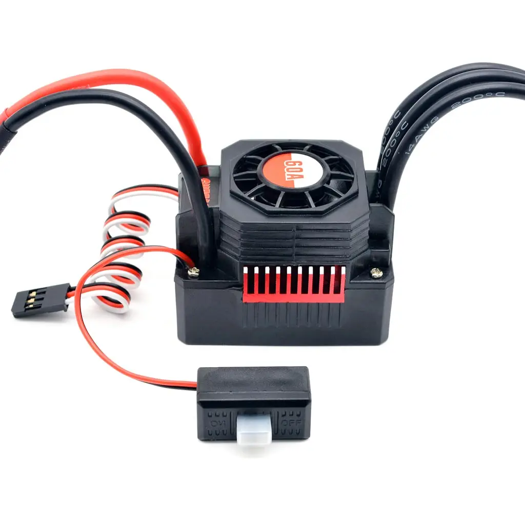 SURPASS HOBBY KK 25A 35A 45A 60A 80A 120A 150A ESC 2-6S Brushless speed controller for 1/8 1/10 1/12 1/14 1/16 RC Car Motor