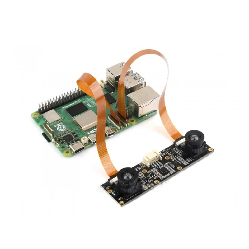 IMX219-83 Binocular Camera 8MP Chip Sensor CSI Interface Stereo Camera For Jetson Nano Raspberry Pi 5 CM4 CM3