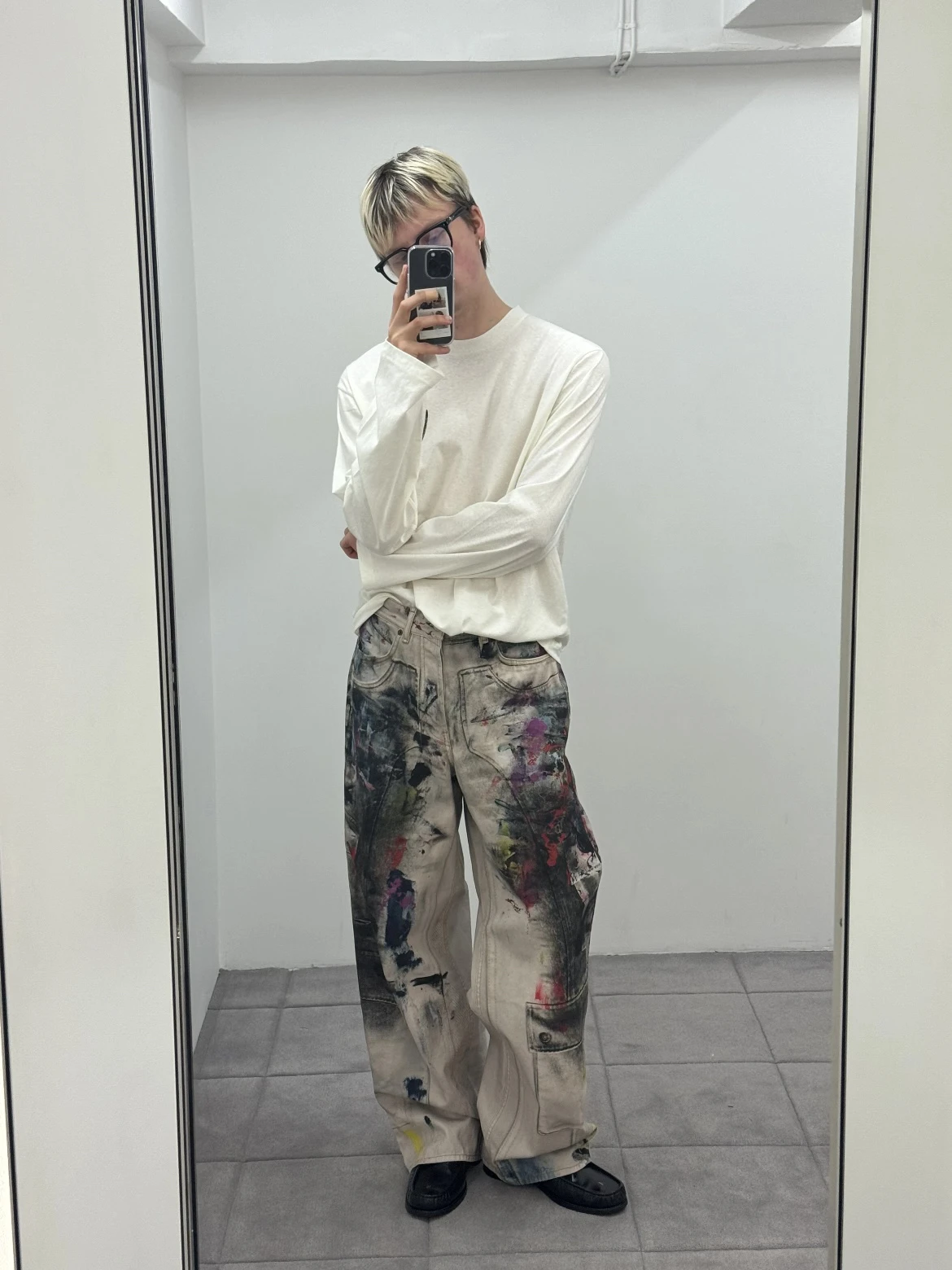 

Sun72bian 3D Printed Tie Dye fiti Dir Sle 98 Casual Straight Leg Jeans Men Women Long Pants High Waist Denim Casual...