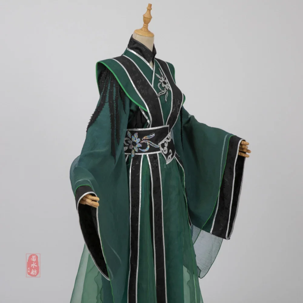 Tian Guan Ci Fu Qi Rong He Xuan Cosplay disfraces antiguos de Halloween Anime villano sistema de autorrescate Shen Qingqiu disfraz de Cosplay